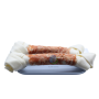 snowflake salmon wrapped rawhide 10 inch